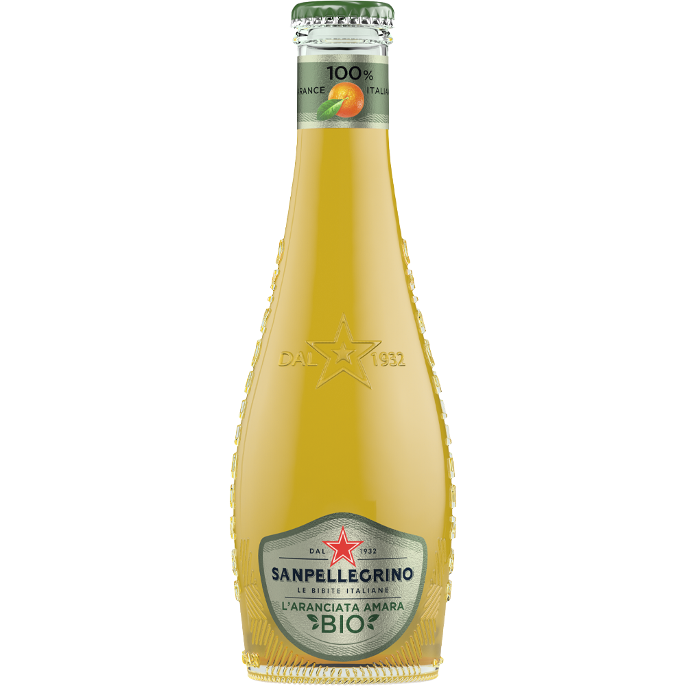 24BOTT*SANPELLEGRINO BIO ARANCIATA AMARA 200ML