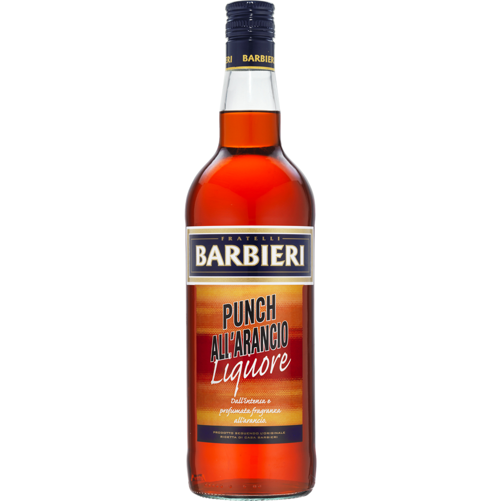 LIQUORE PUNCH ARANCIO BARBIERI 35% 1L