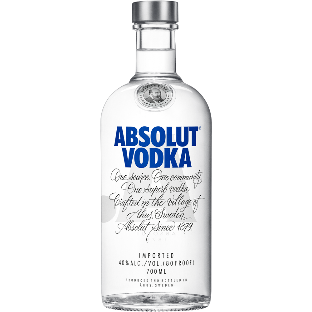 VODKA  ABSOLUT 40% 700ML