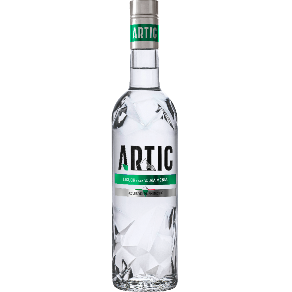 VODKA ARTIC MENTA VERDE 25% 1L