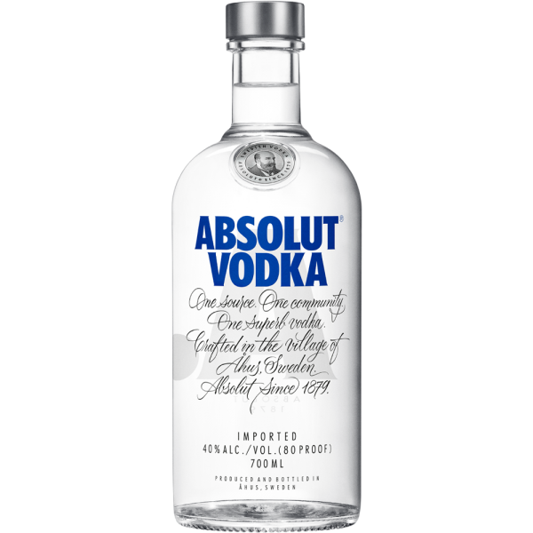 VODKA ABSOLUT 40% 1L