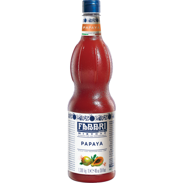 SCIROPPO MIXYBAR FABBRI PAPAYA 1L