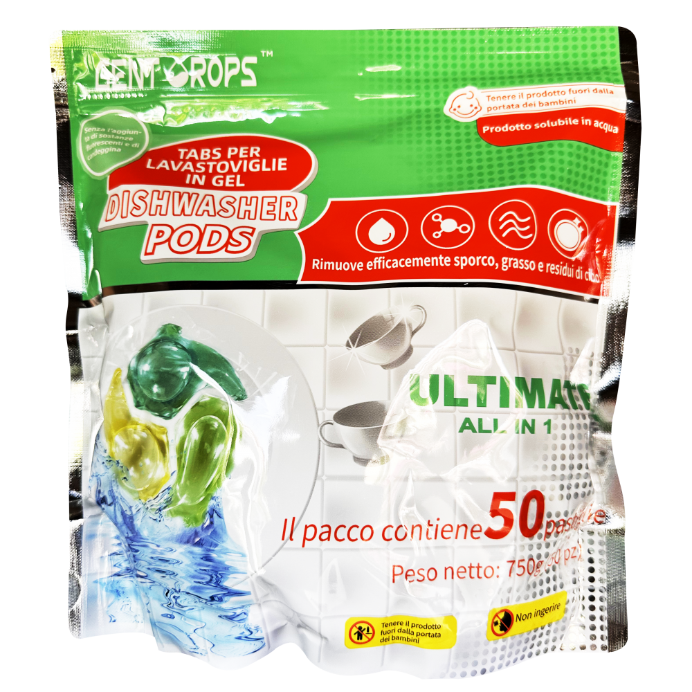 16*PODS LAVASTOVIGLIE  50PZ VARIA MARCA [800PZ] BNB