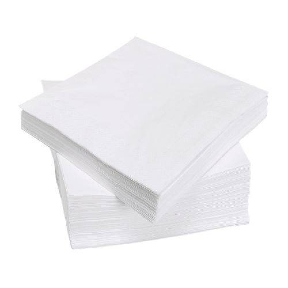 30PACK*TOVAGLIOLI 25X25 - BIANCO [3000PZ]